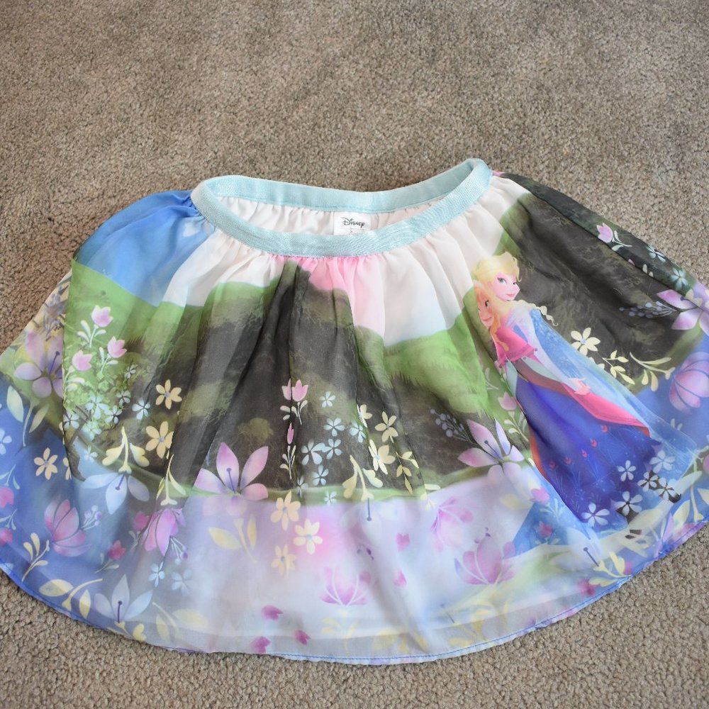 Disney Frozen Girls Skirt Size 5 Jumping Beans